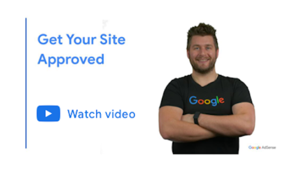 Googleアドセンスの審査結果の一例